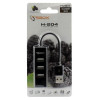 Hub USB 4 ports SBOX H-204 / Noir
