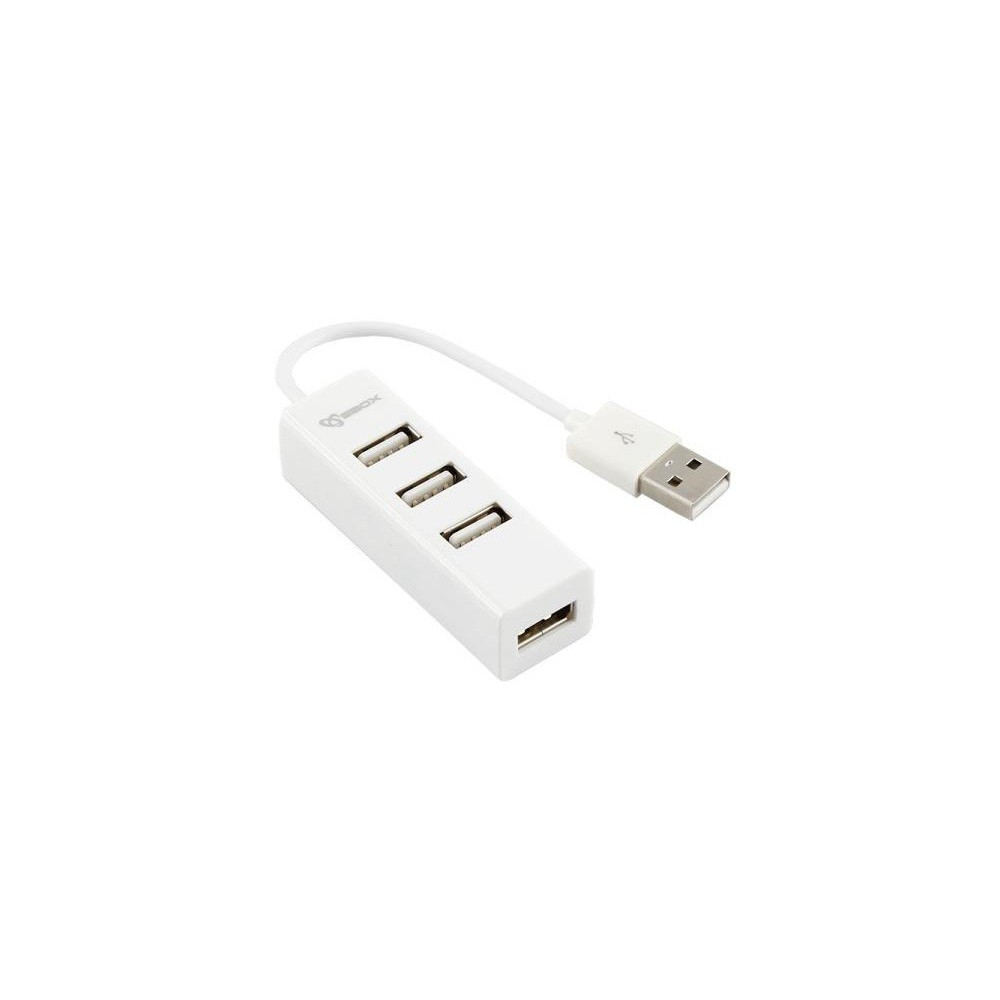 Hub USB 4 ports SBOX H-204 / Blanc
