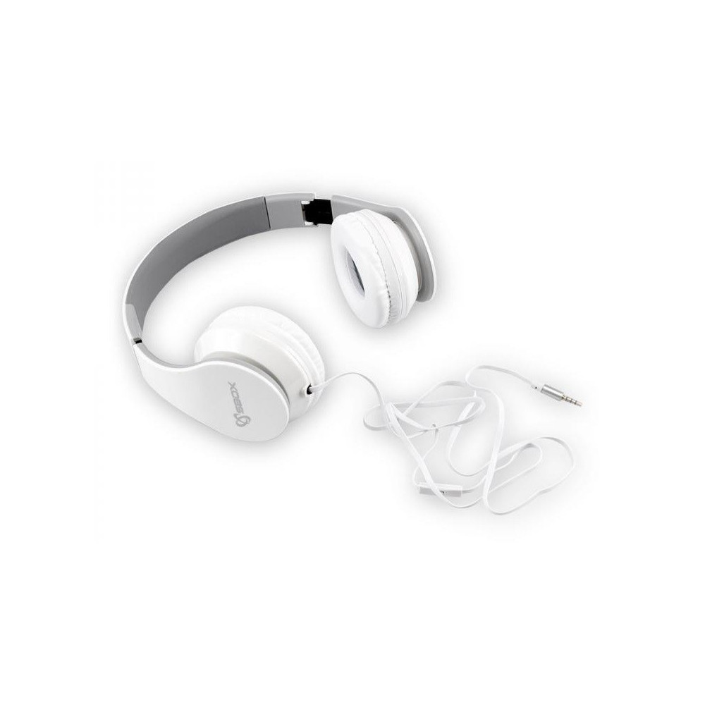 Casque Micro SBOX HS-501W / Blanc