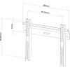 Support Mural Pour Téléviseur SBOX PLB-114S / 19"-40"