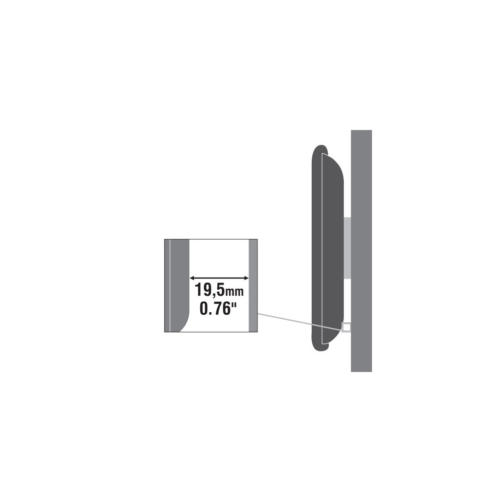 Support Mural Pour Téléviseur SBOX PLB-2264F / 37"-70"