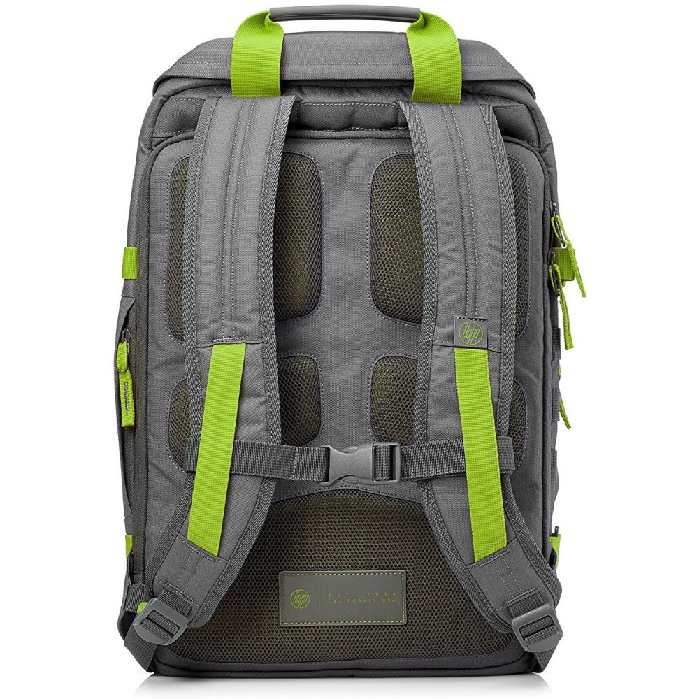 Sac à Dos HP Odyssey 15.6" / Gris & Vert