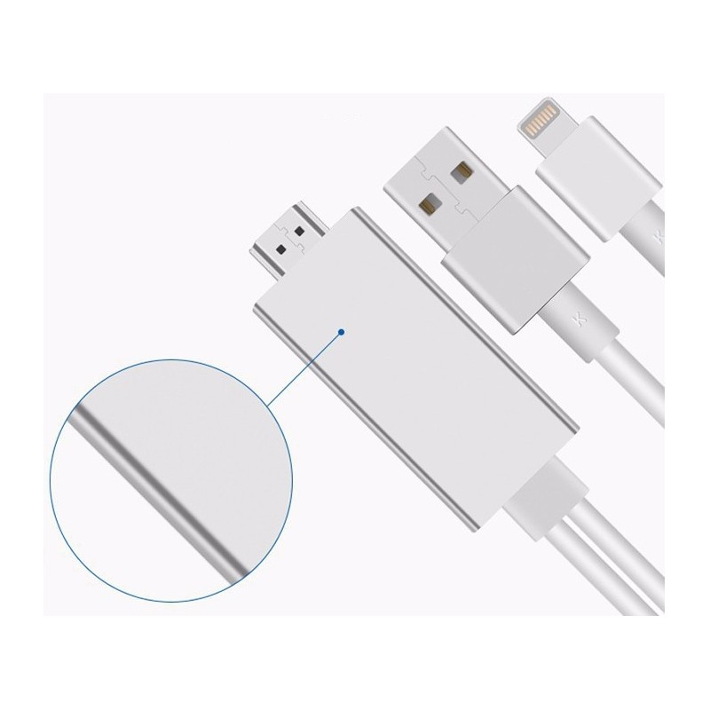 Adaptateur Lightning MHL vers HDMI Pour iPhone