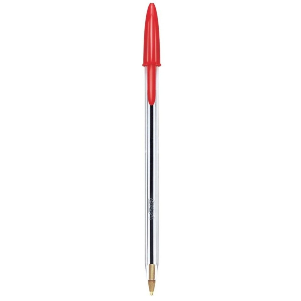 Stylo à bille BIC Cristal Medium 1mm / Rouge