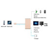 Adaptateur USB Type C vers HDMI / USB 3.0 / USB-C