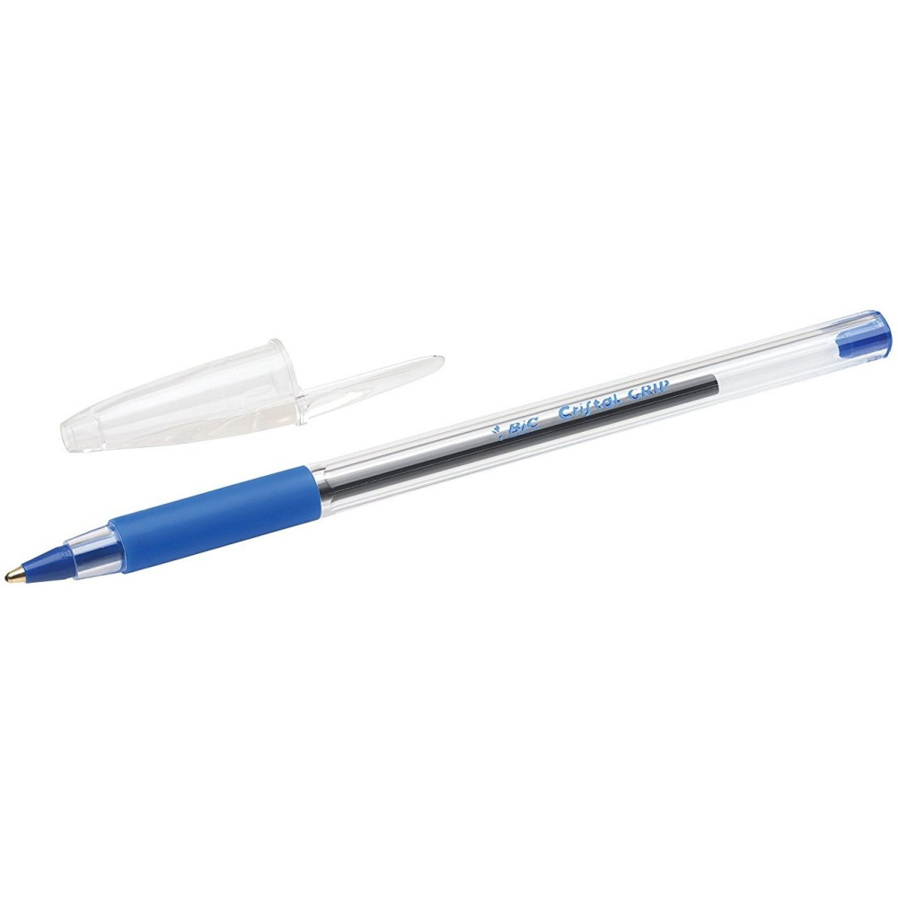 Stylos BIC Cristal Grip / Bleu