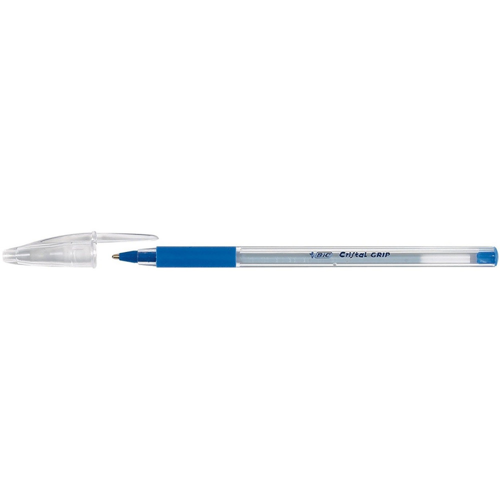 Stylos BIC Cristal Grip / Bleu