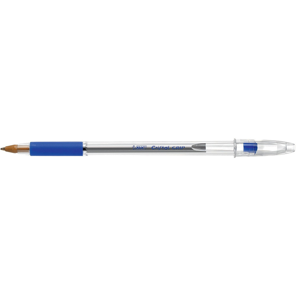 Stylos BIC Cristal Grip / Bleu