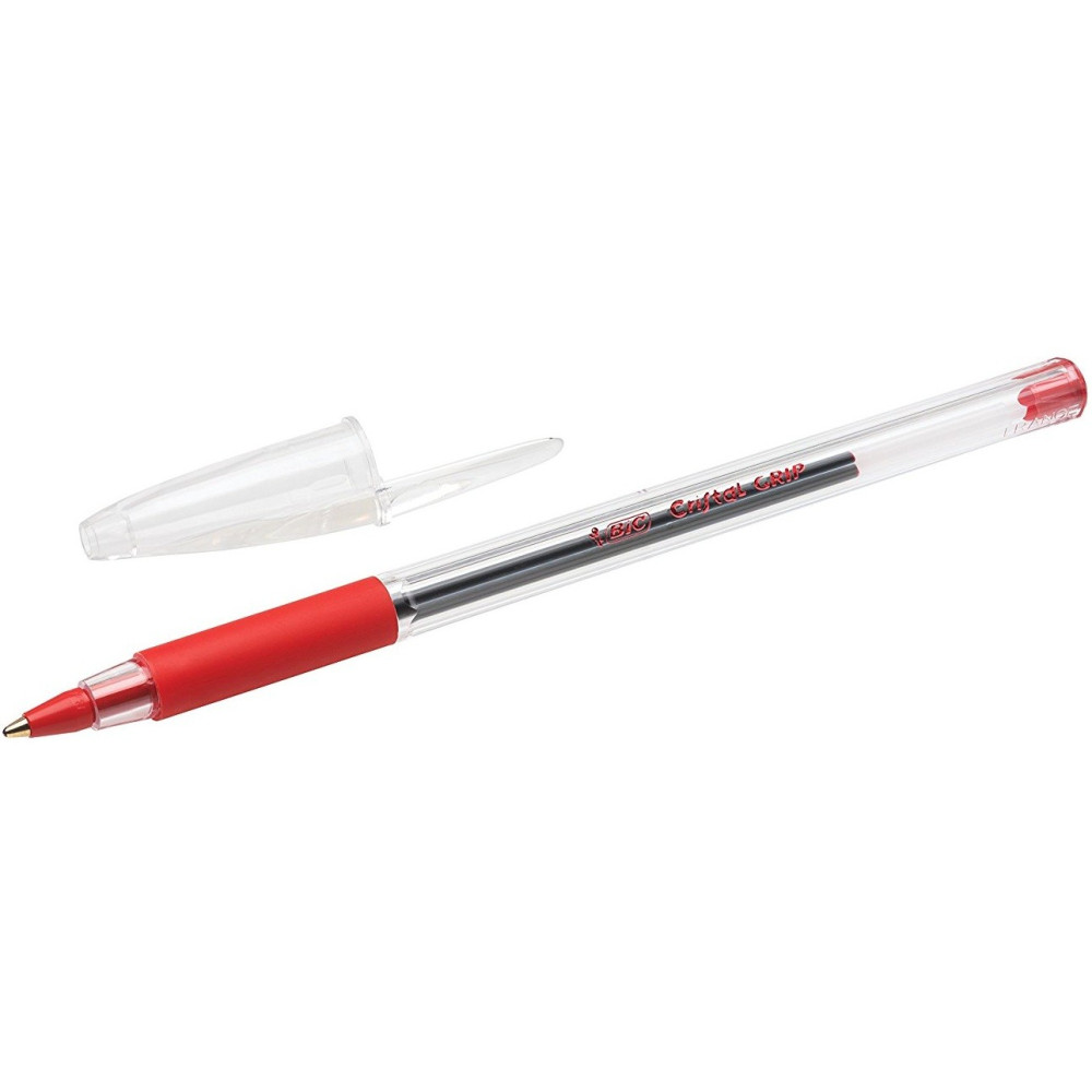 Lot 20 Stylos BIC Cristal Grip / Rouge