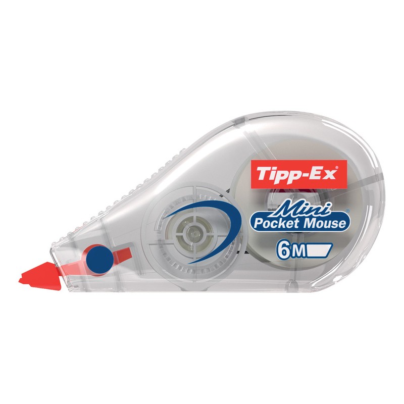 Ruban correcteur Mini Pocket Mouse BIC Tipp-Ex 6m x 5m