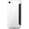 Housse avec coque transparente pour iPhone 7 / Noir
