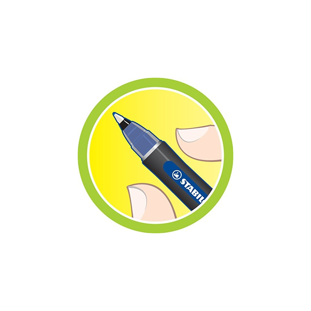 Stylo roller rechargeable STABILO Bionic 0.4 mm / Rouge