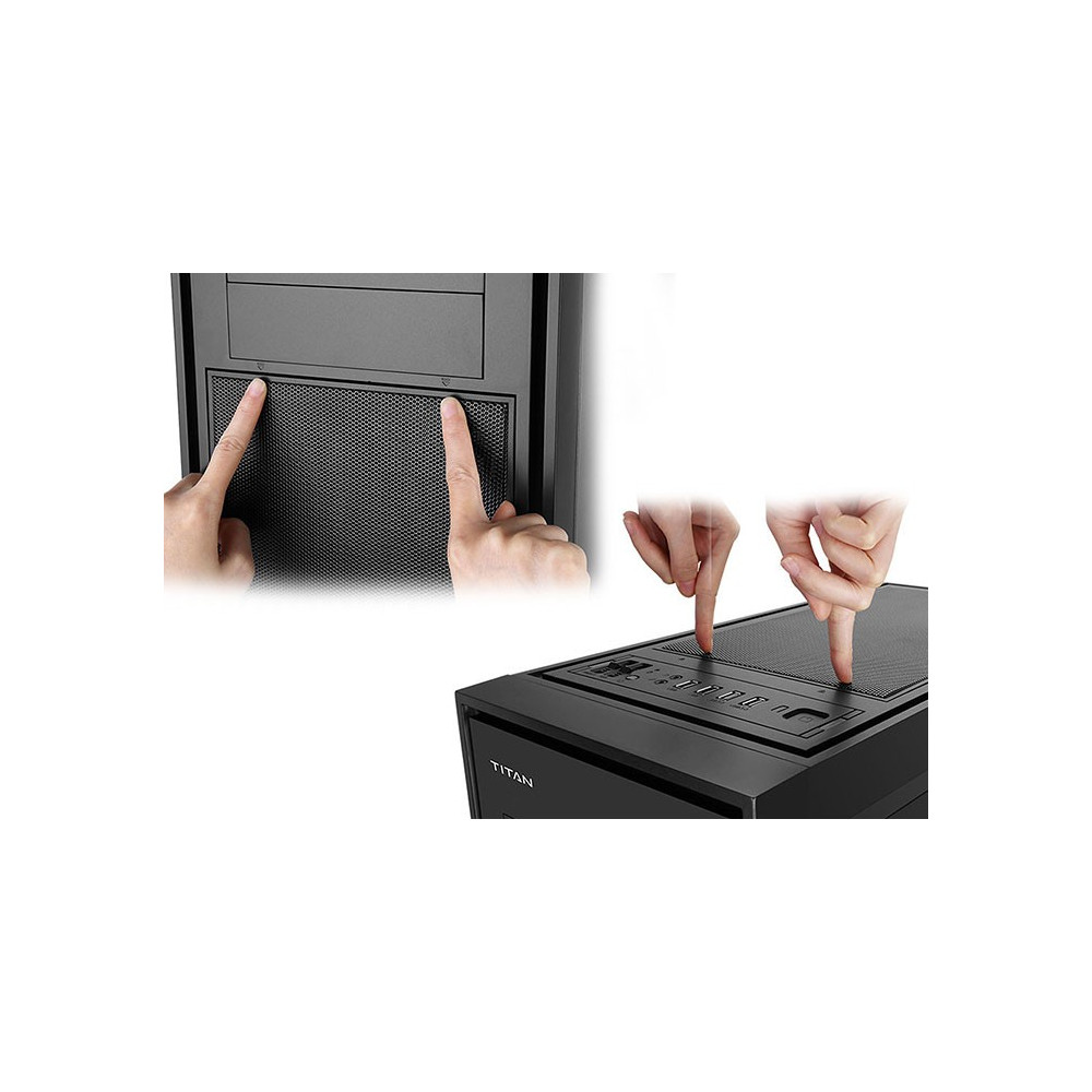 Boitier Gaming Everest Rampage TITAN + Alimentation 750W 80Plus Bronze