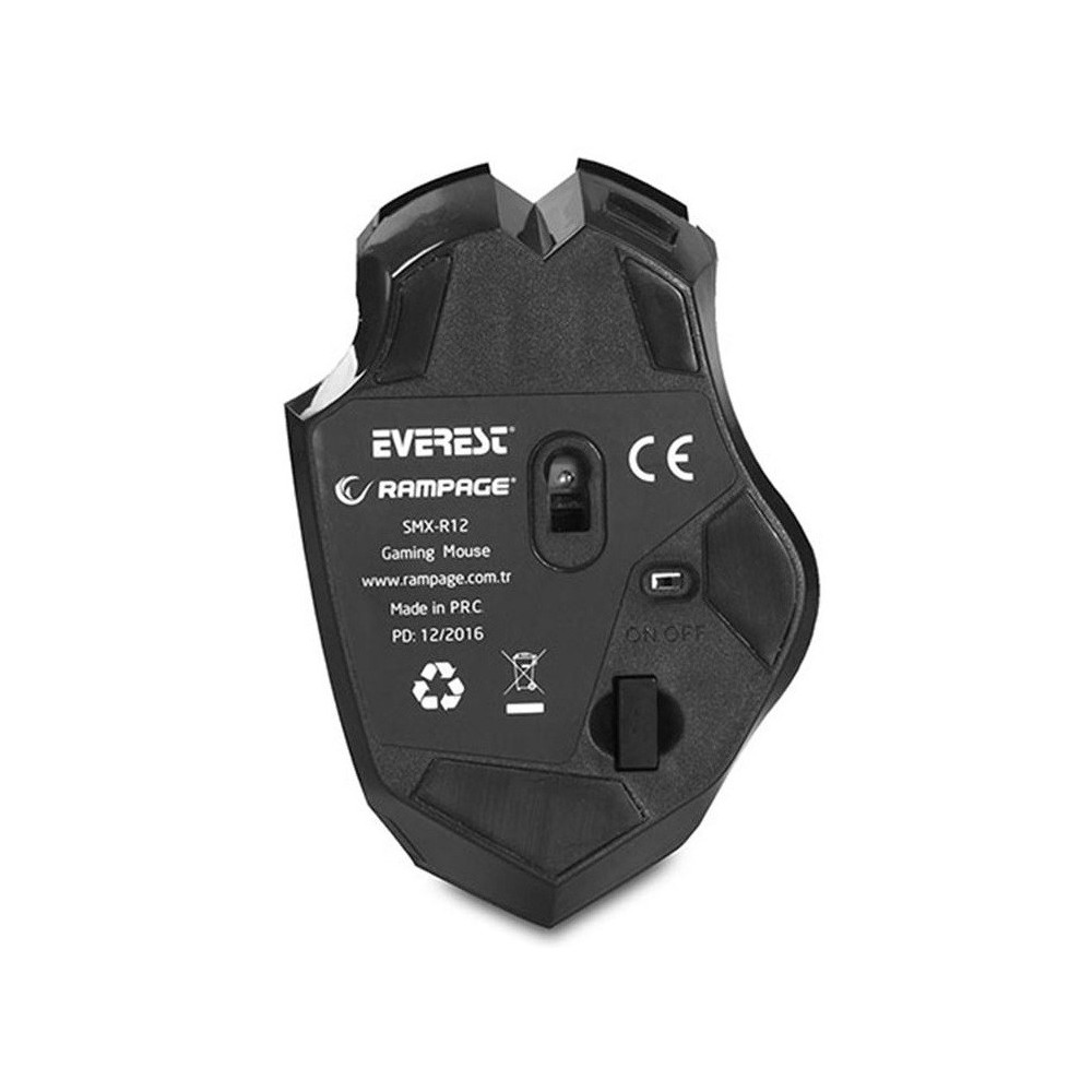 Souris Gaming Sans Fil Everest Rampage SMX-R12 / 4800dpi