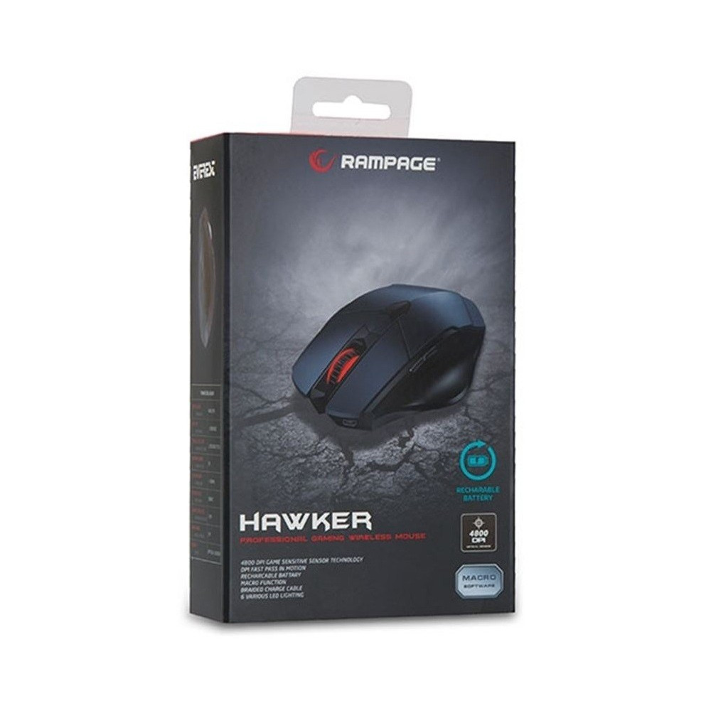 Souris Gaming Sans Fil Everest Rampage SMX-R12 / 4800dpi