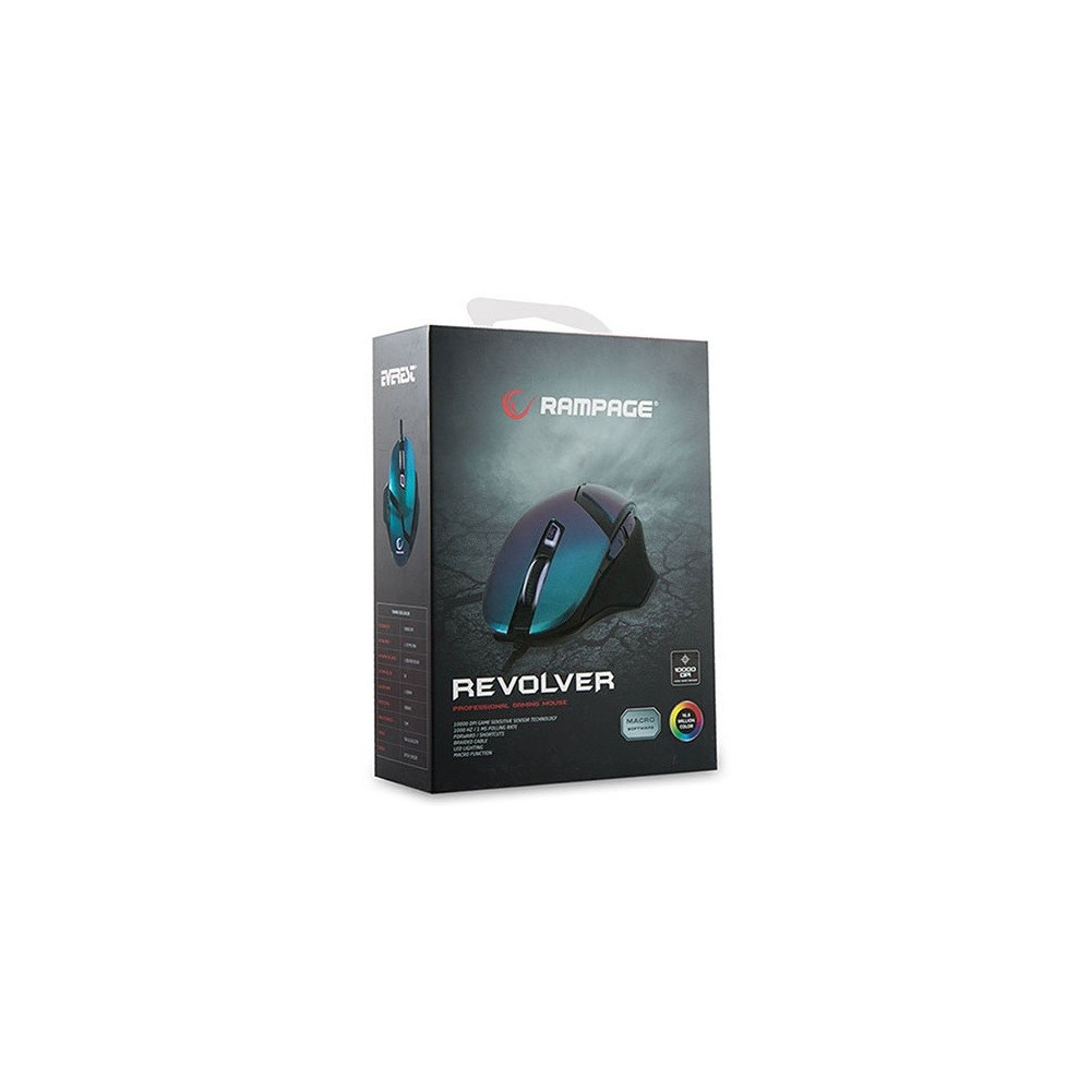 Souris Gaming Everest Rampage REVOLVER / 10 000dpi