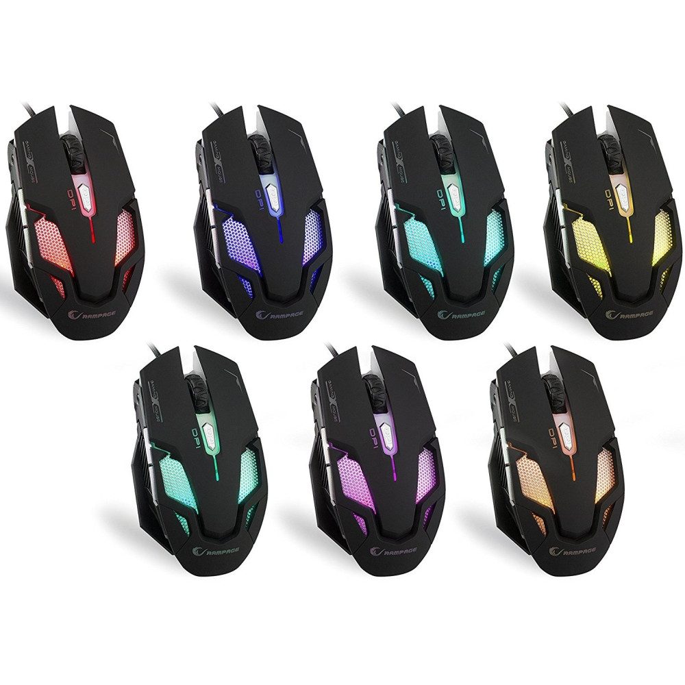 Souris USB Gaming Everest Rampage SMX-R1 / 4000DPI