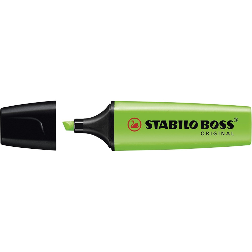 Surligneur STABILO Boss Original / Vert Fluo