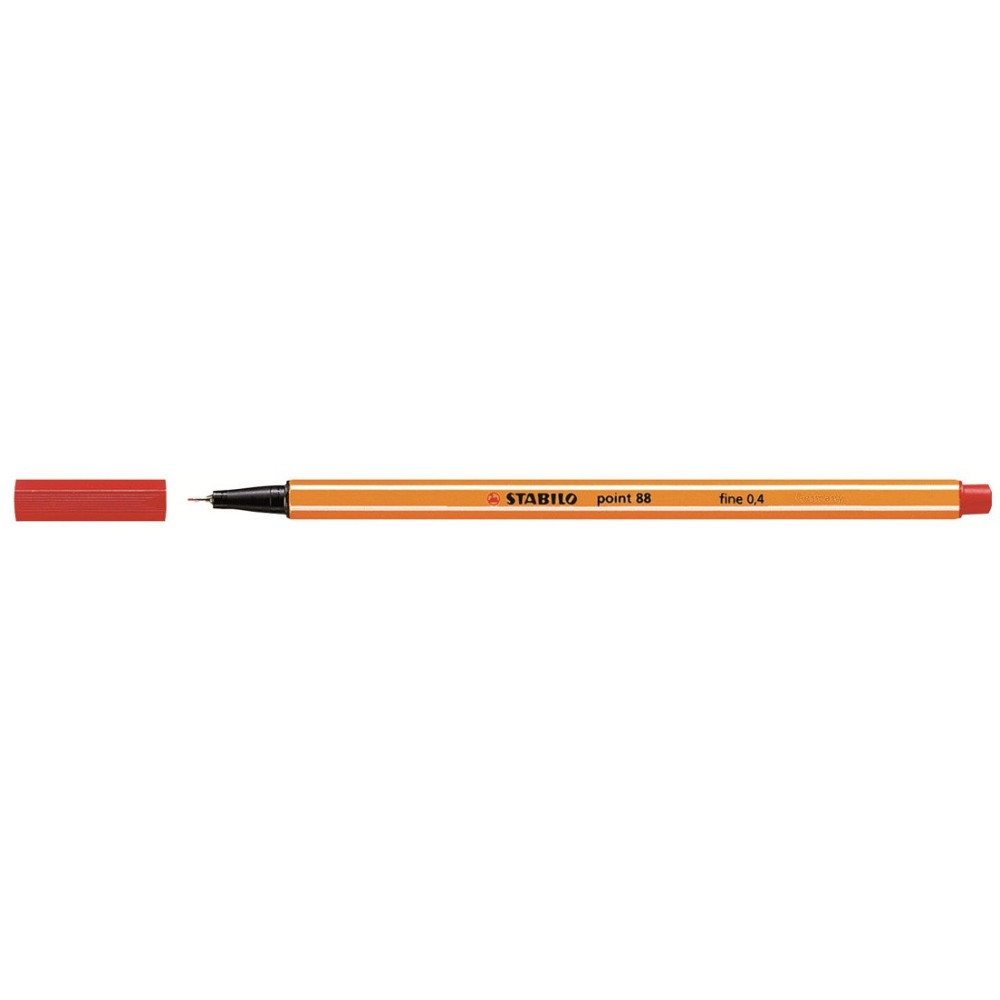 Stylo feutre STABILO Point 88 0.4 mm / Rouge