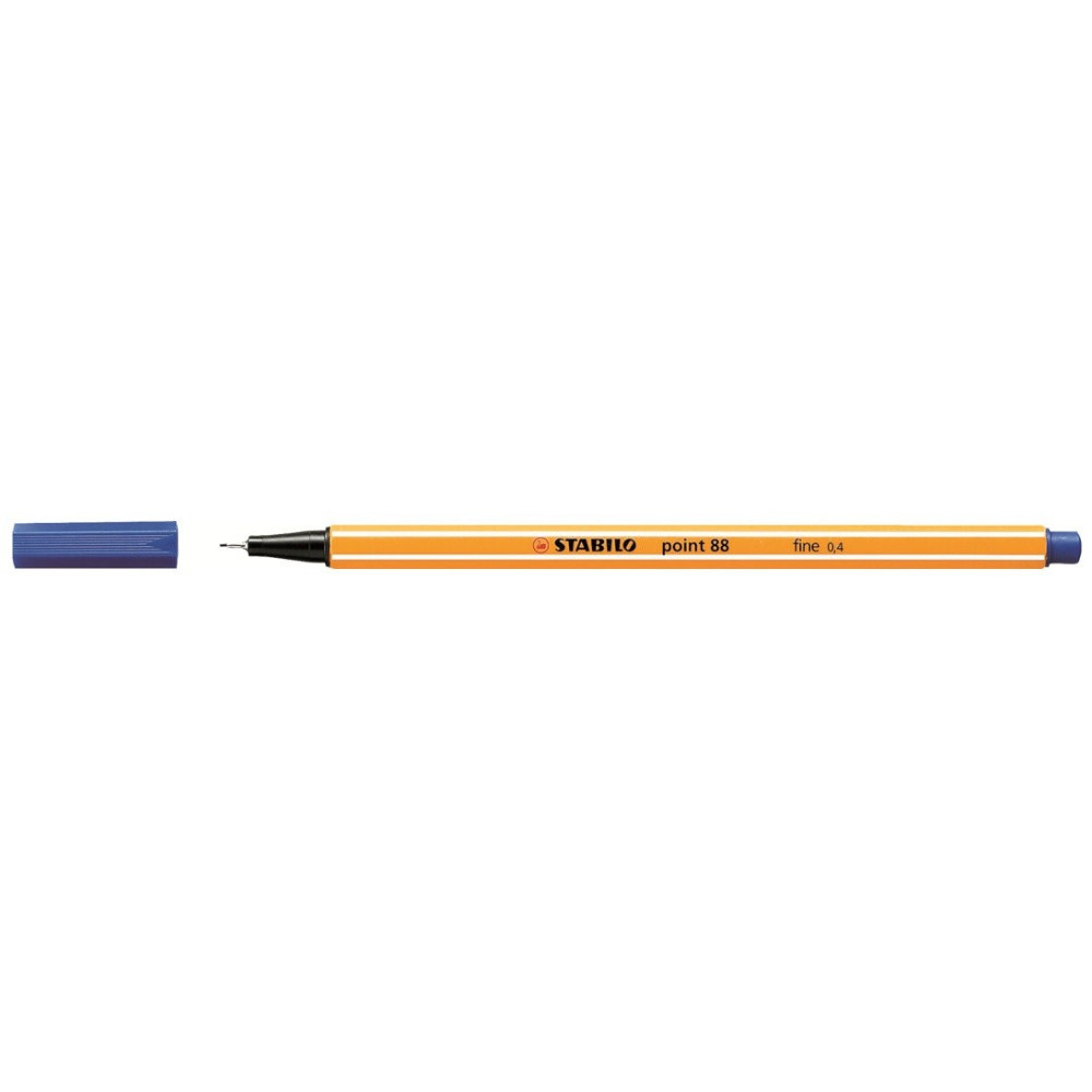 Stylo feutre STABILO Point 88 0.4 mm / Bleu