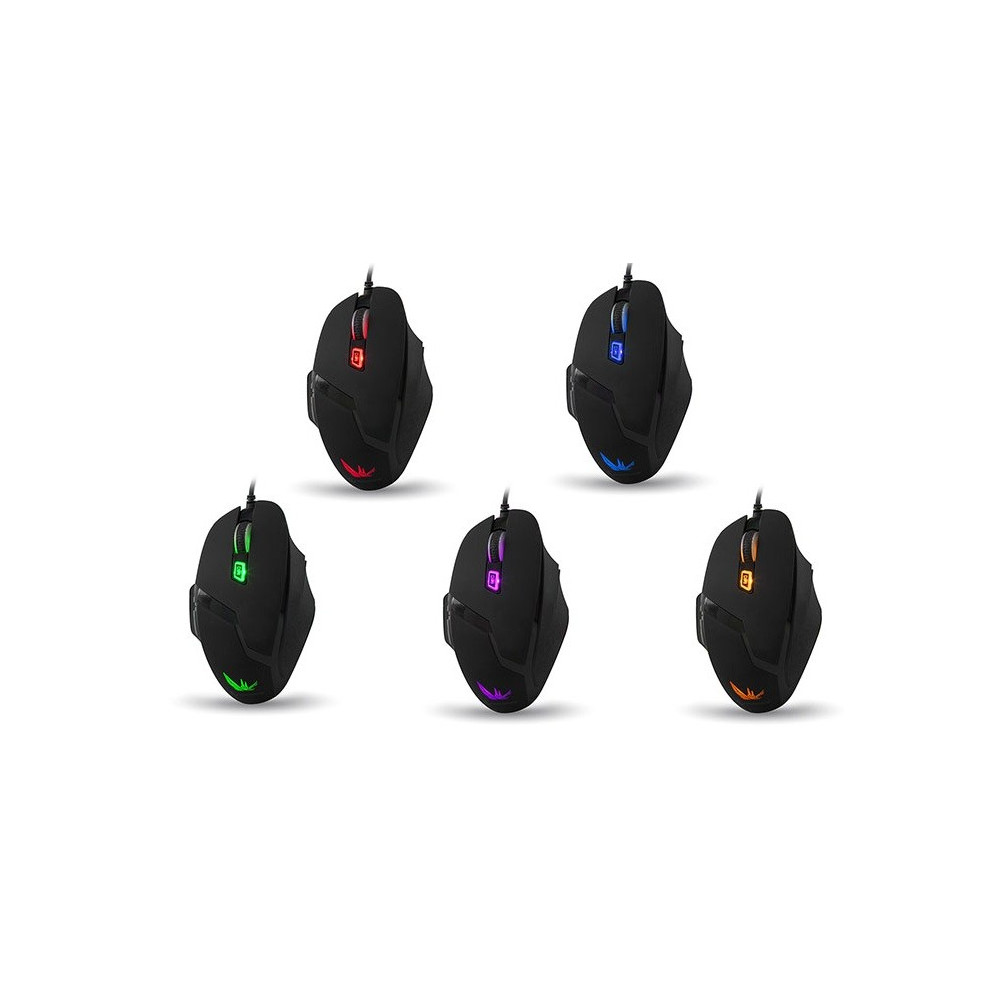 Souris USB Gaming Laser Everest Rampage SMX-R7 / 4000DPI