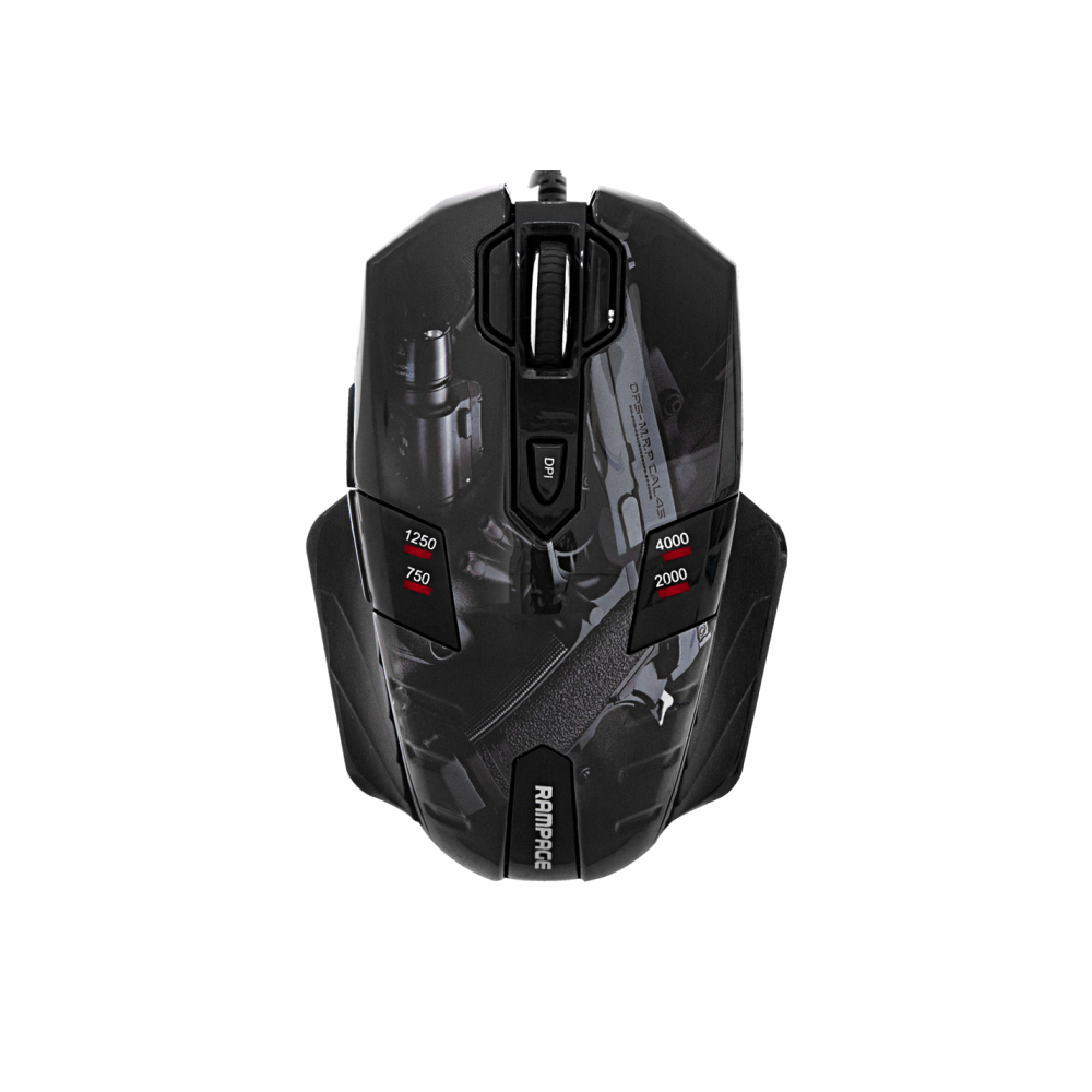 Souris USB Laser Gaming Everest Rampage GX-CORE8 / 4000DPI