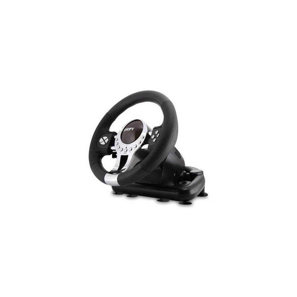 Volant pour Jeux USB Snopy V5H Pro métallique Avec Boite Vitesse / Pour PC
