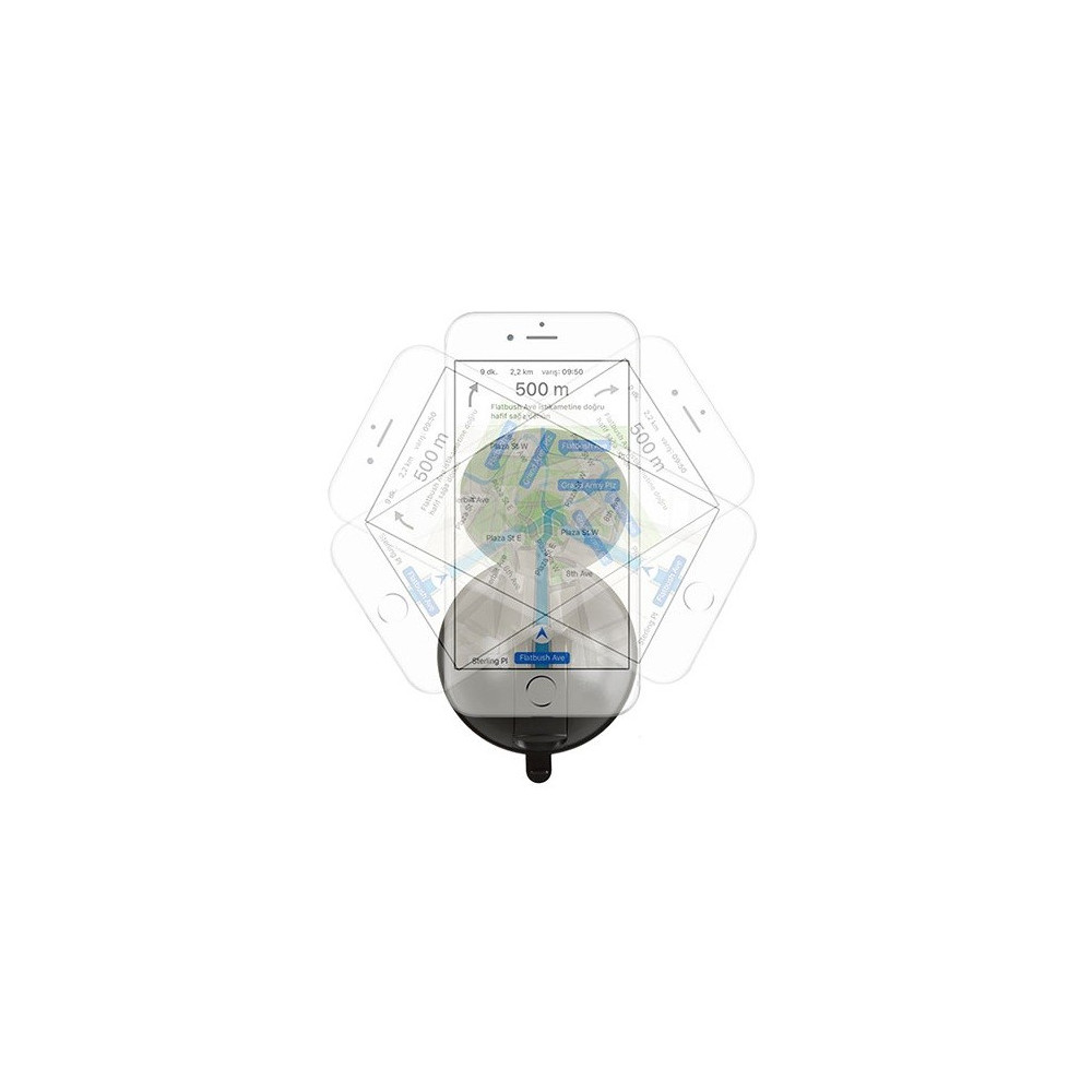 Support de Voiture Magnétique Addison ADS-59 Pour Téléphone Portable