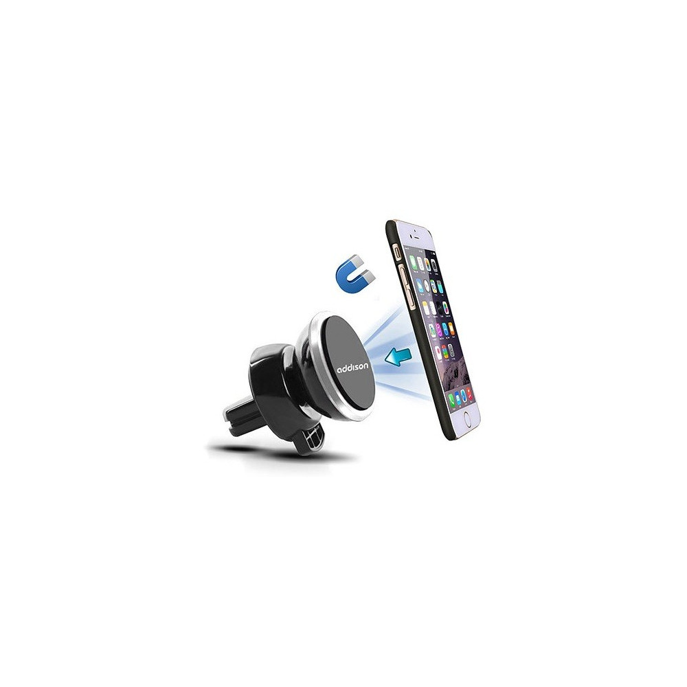 Mini Support de Voiture Magnétique Addison ADS-118 Pour Téléphone Portable