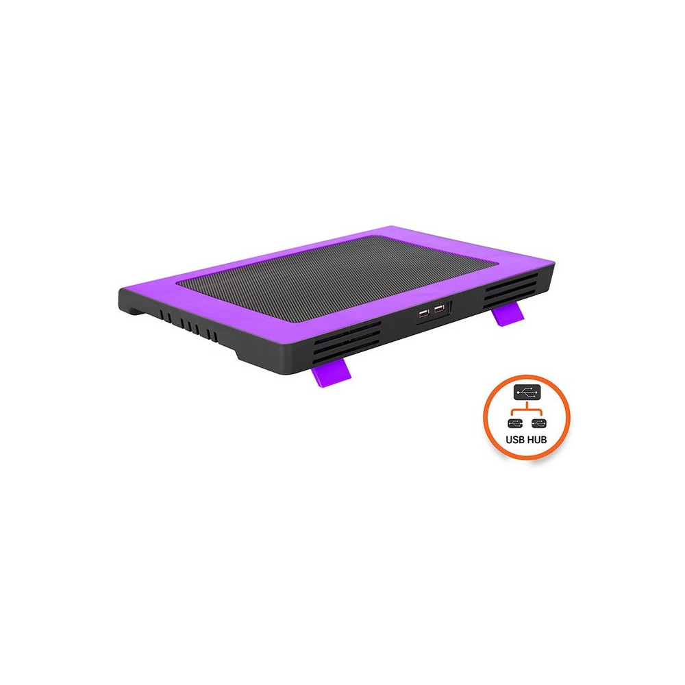 Refroidisseur USB Addison ANC-42 Pour PC Portable 15.6" / Violet