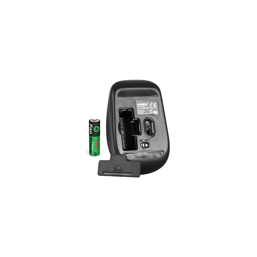 Souris Sans Fil Everest Mavi 6D / 1600 DPI / Bleu