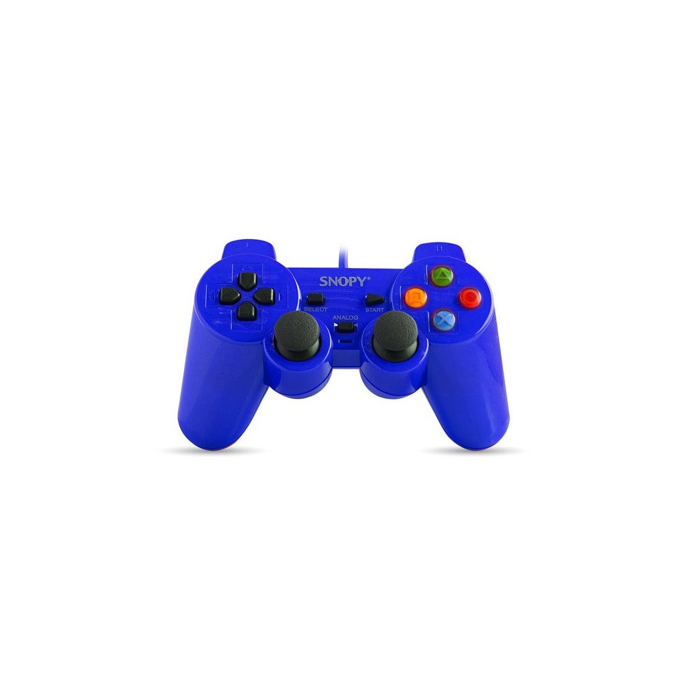 Manette de Jeux USB avec Analogue Snopy Mavi SG-302 / Bleu
