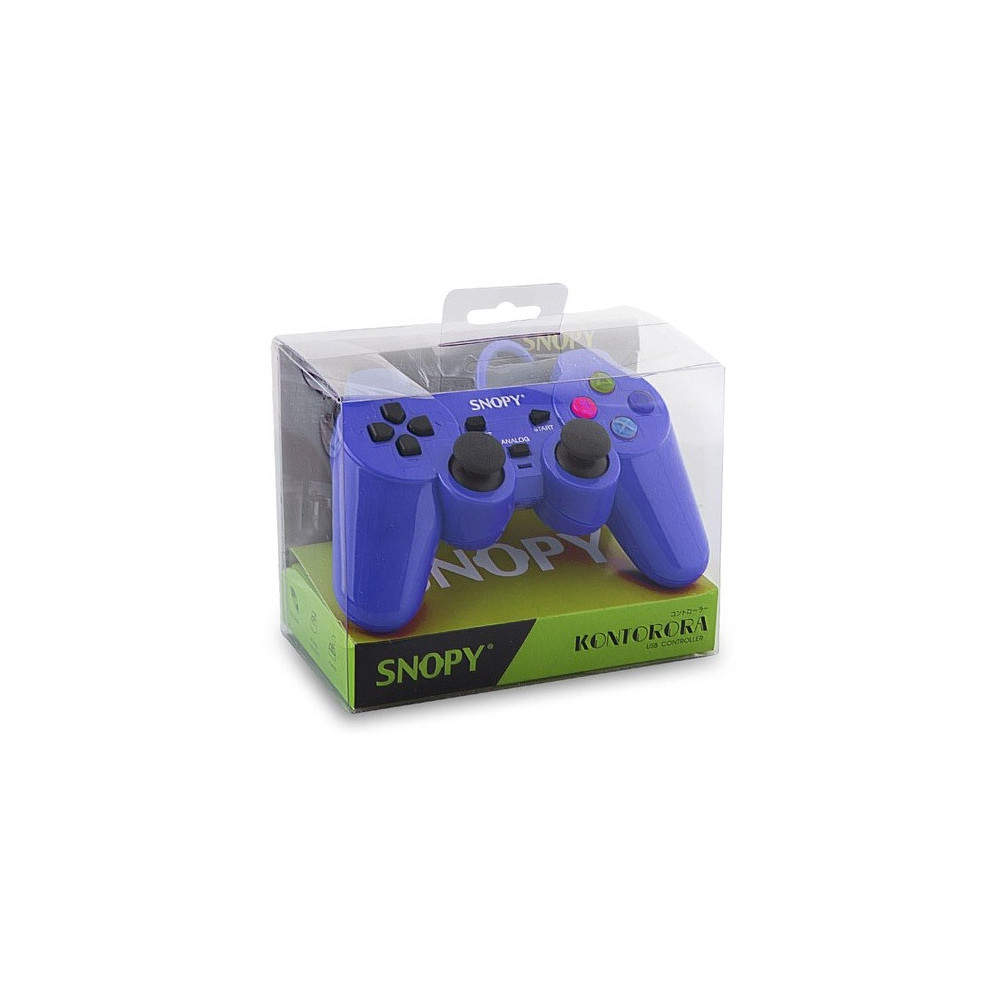 Manette de Jeux USB avec Analogue Snopy Mavi SG-302 / Bleu