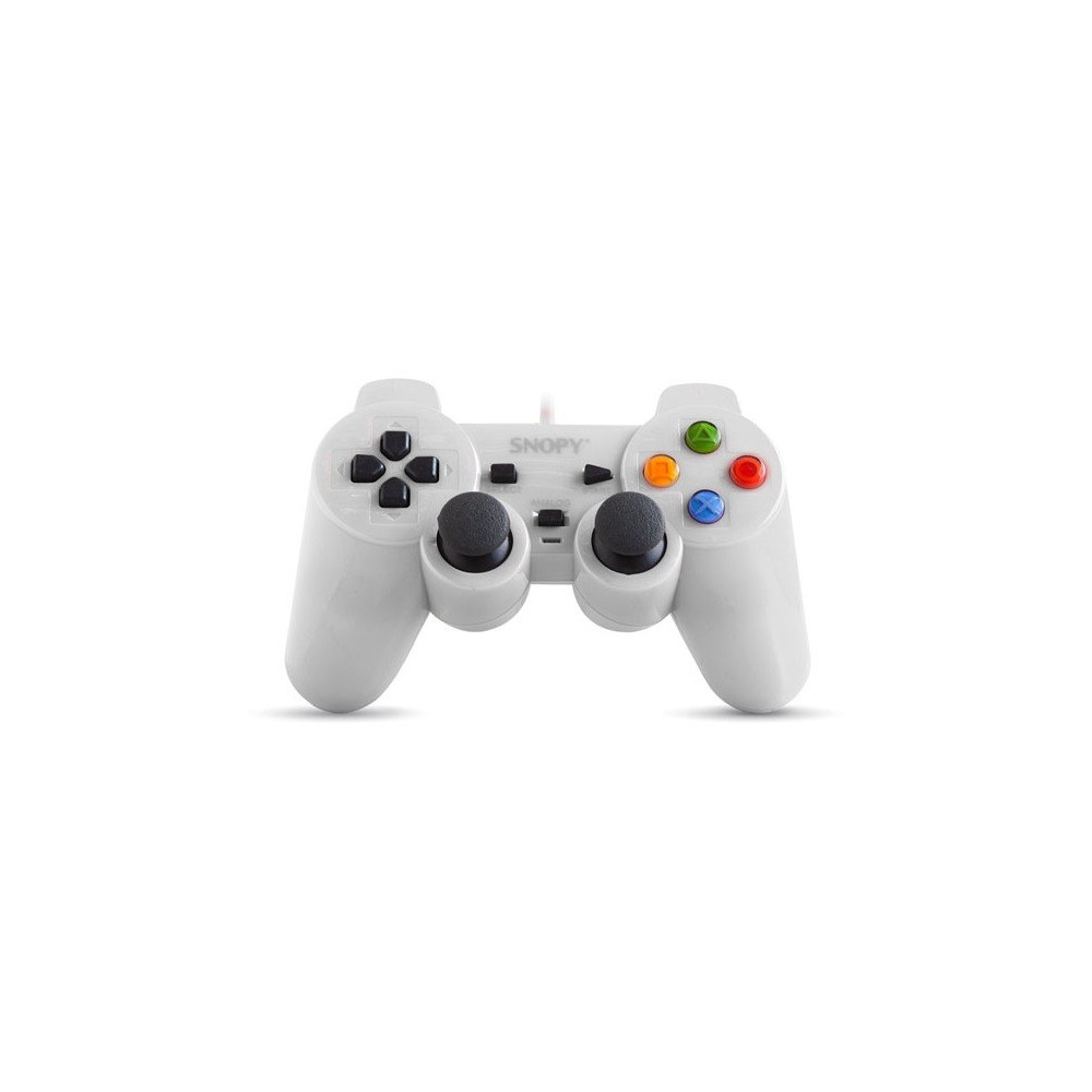 Manette de Jeux USB avec Analogue Snopy SG-302 / Blanche