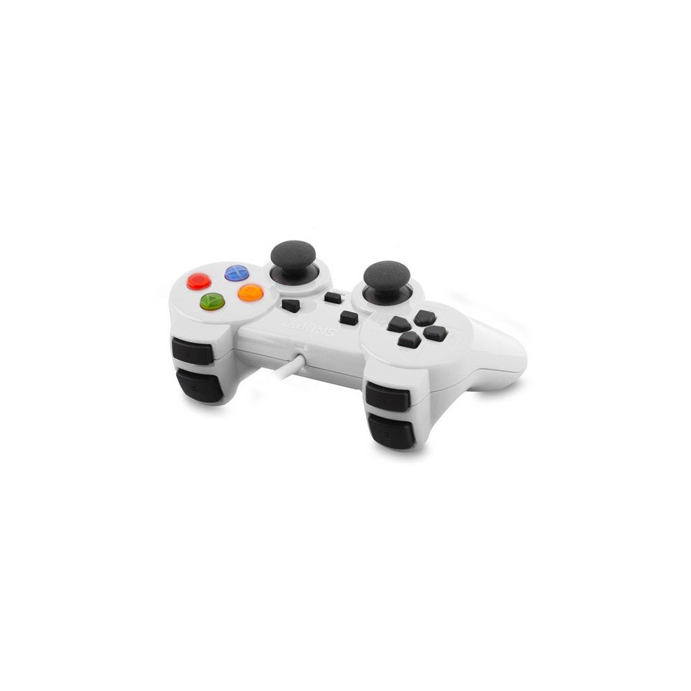 Manette de Jeux USB avec Analogue Snopy SG-302 / Blanche