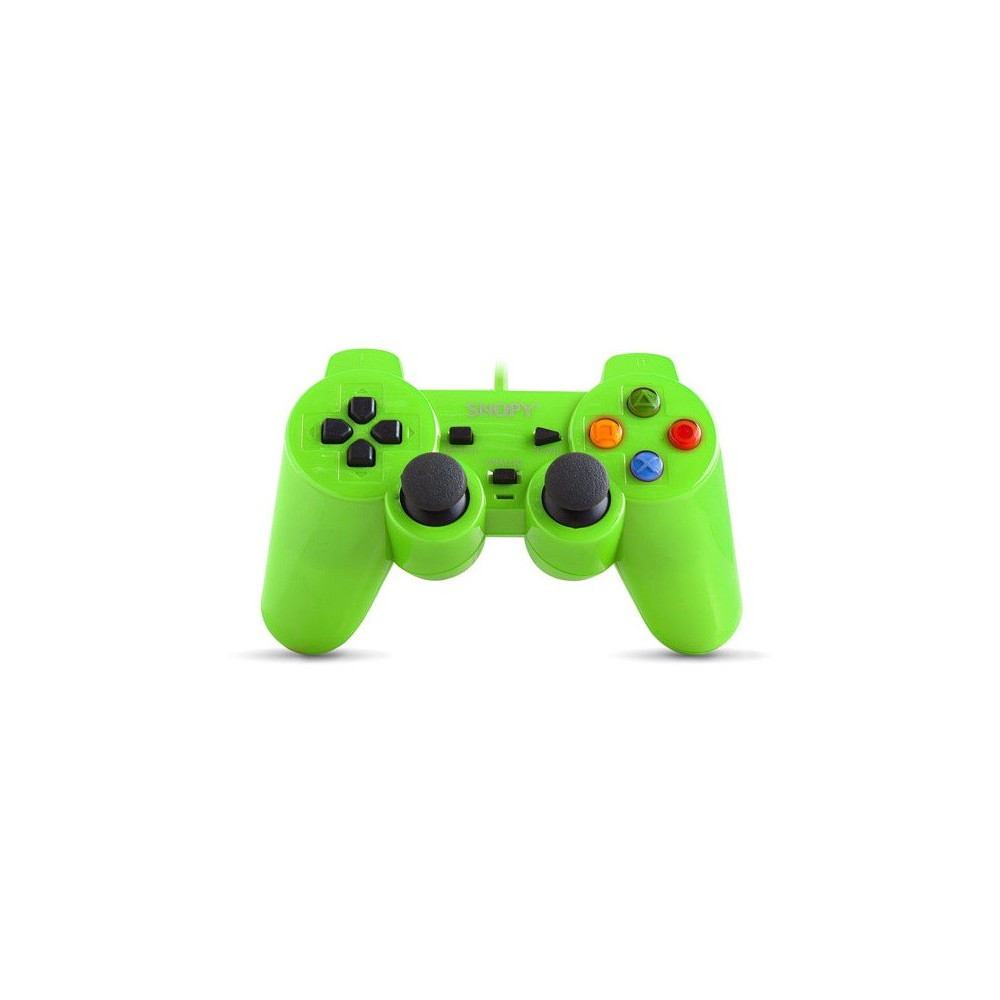Manette de Jeux USB avec Analogue Snopy SG-302 / Vert
