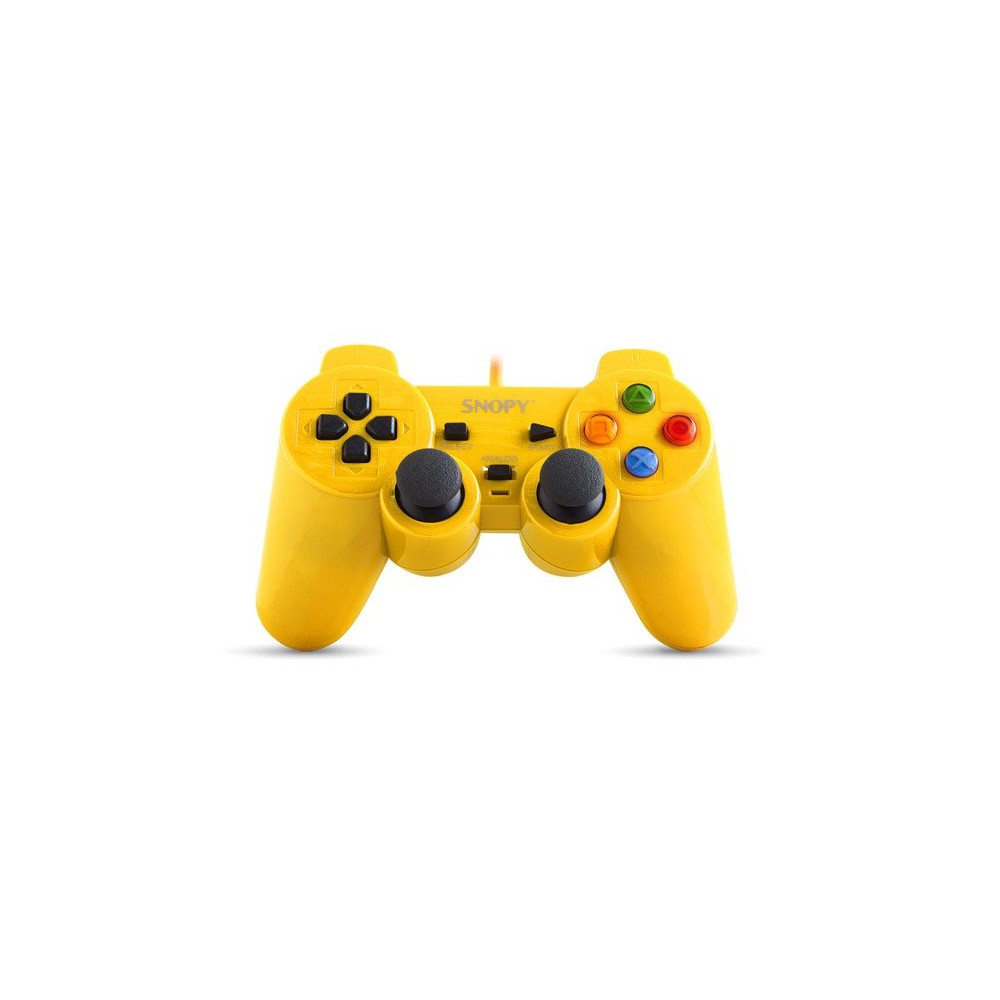 Manette de Jeux USB avec Analogue Snopy SG-302 / Jaune
