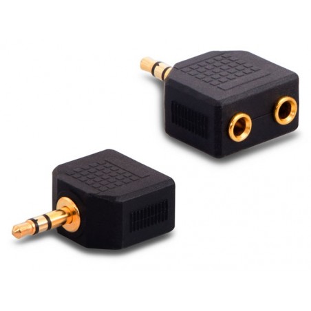 Kit Adaptateurs Audio Jack 3-en-1 - 2.5mm/3.5mm - Pour Casque, Micro, Smartphone, Table De Mixage - Qualité Cuivre