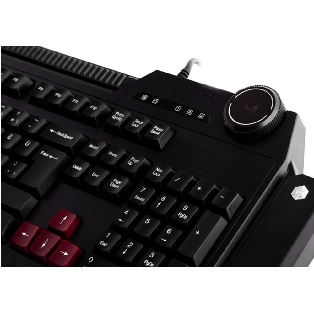 Clavier Qwerty Gaming Multimédia USB Qwerty Everest Rampage DLK-5115
