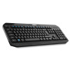 Ensemble Clavier Qwerty Multimédia & Souris Sans Fil Everest KM-8000