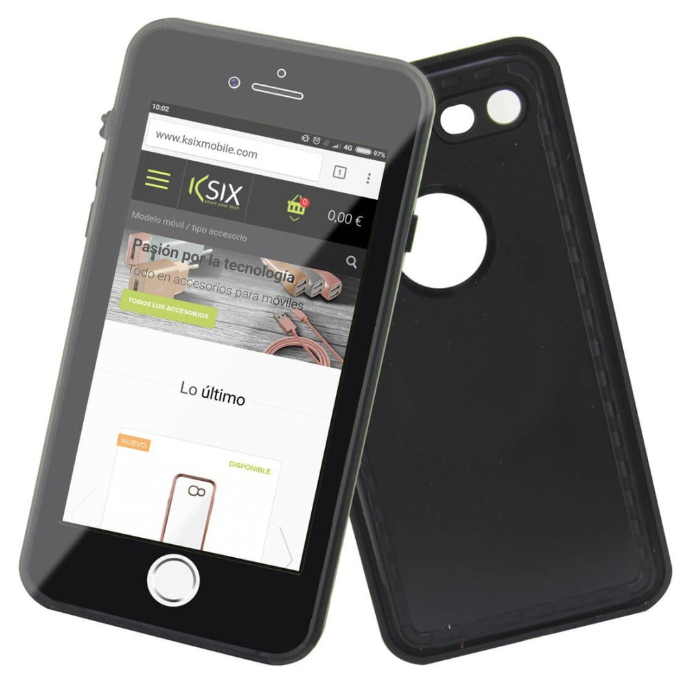 Etui Ksix Aqua Case Waterproof pour iPhone 7