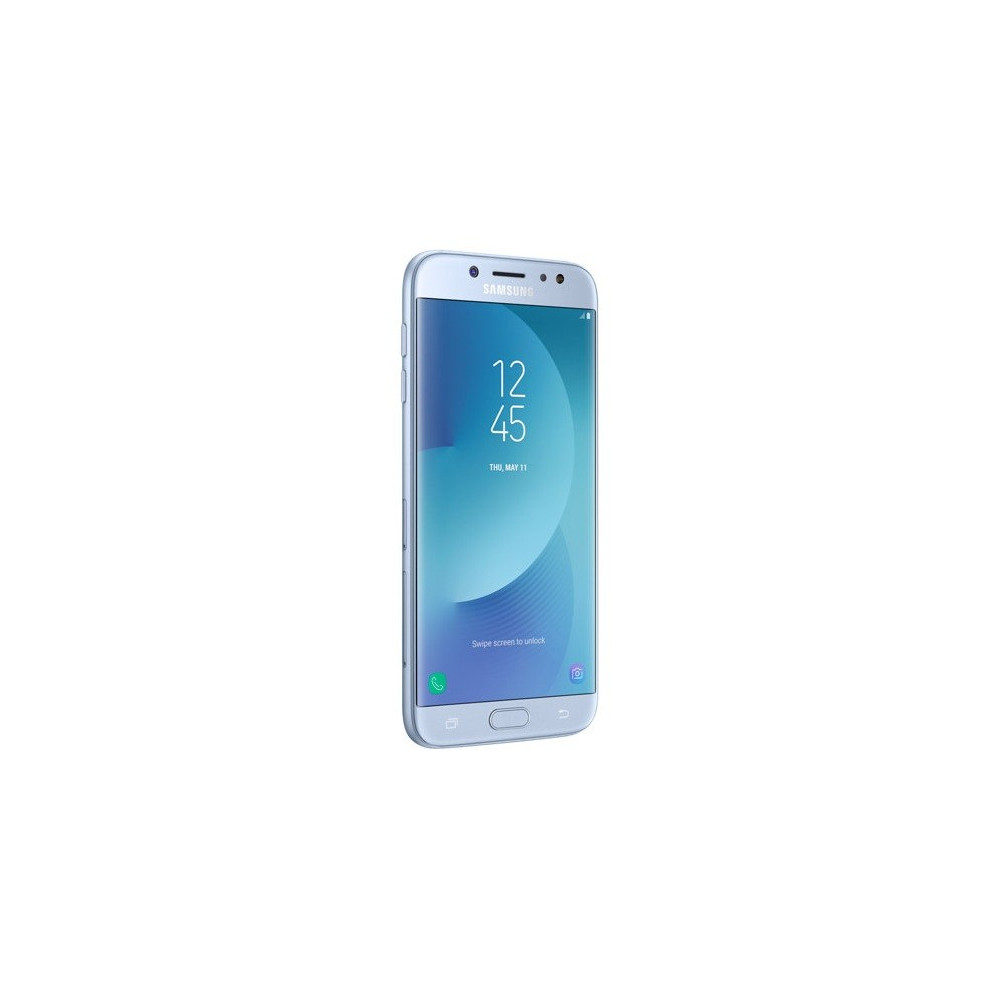 Téléphone Portable Samsung Galaxy J7 Pro / 4G / Double SIM / Bleu + Gratuité 50Dt + SIM Offerte