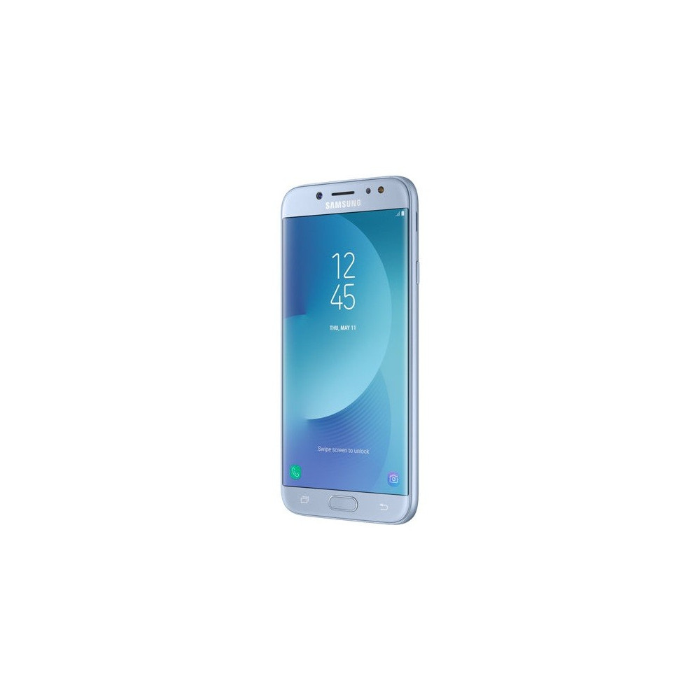 Téléphone Portable Samsung Galaxy J7 Pro / 4G / Double SIM / Bleu + Gratuité 50Dt + SIM Offerte