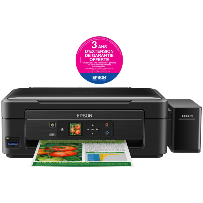 Imprimante à réservoir intégré Couleur Epson L455 3en1 / Wifi