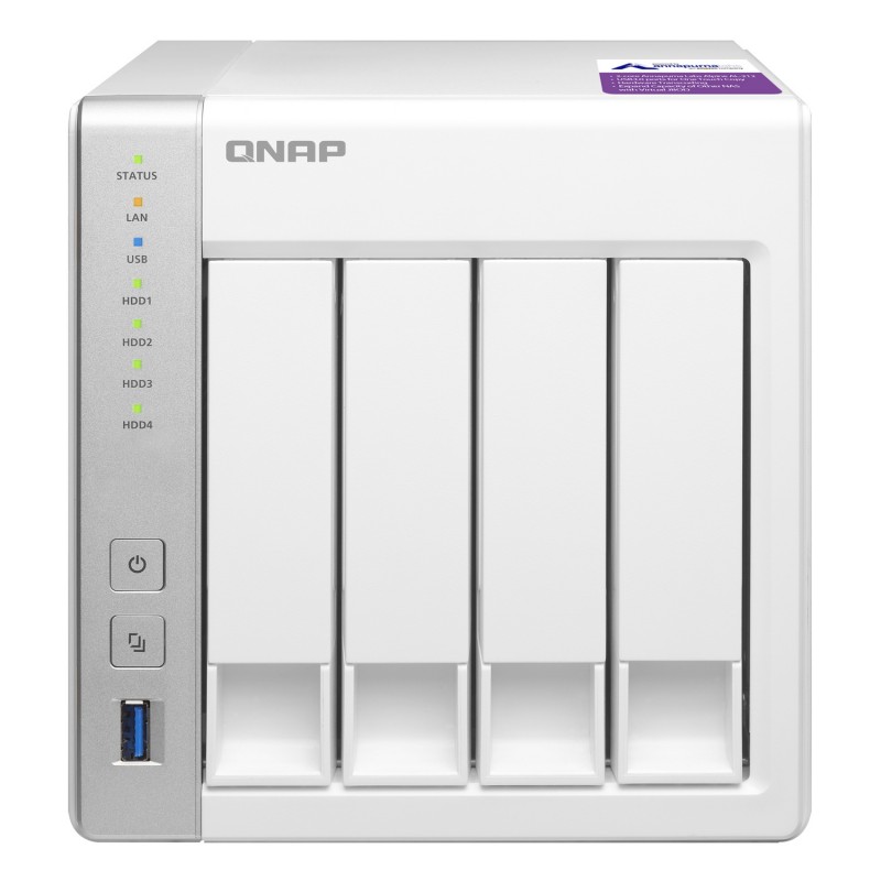 Serveur NAS 4 Baies QNAP TS-431P / 4 To