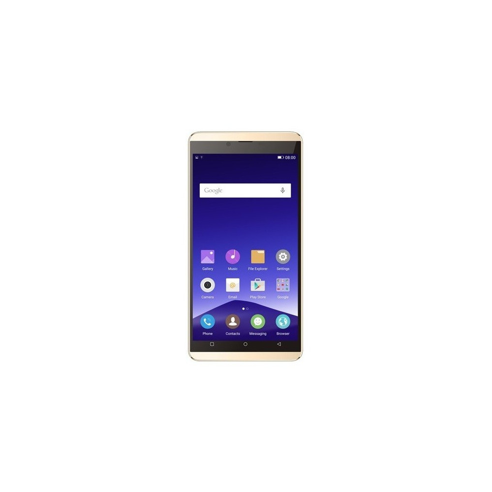 Téléphone Portable Condor Plume P8 Lite  / 4G / Double SIM / Gold + Film + Coque + Support + SIM Orange Offerte (50 Go)