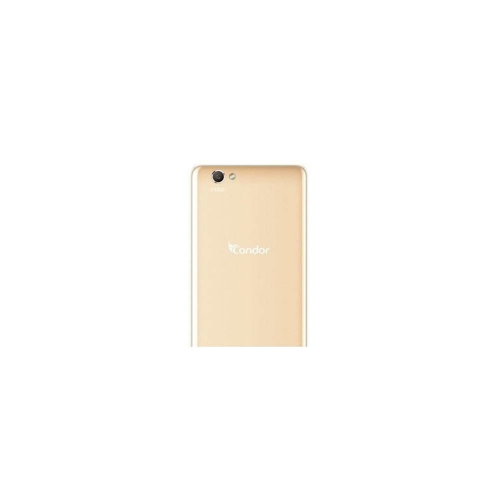 Téléphone Portable Condor Plume P8 Lite  / 4G / Double SIM / Gold + Film + Coque + Support + SIM Orange Offerte (50 Go)