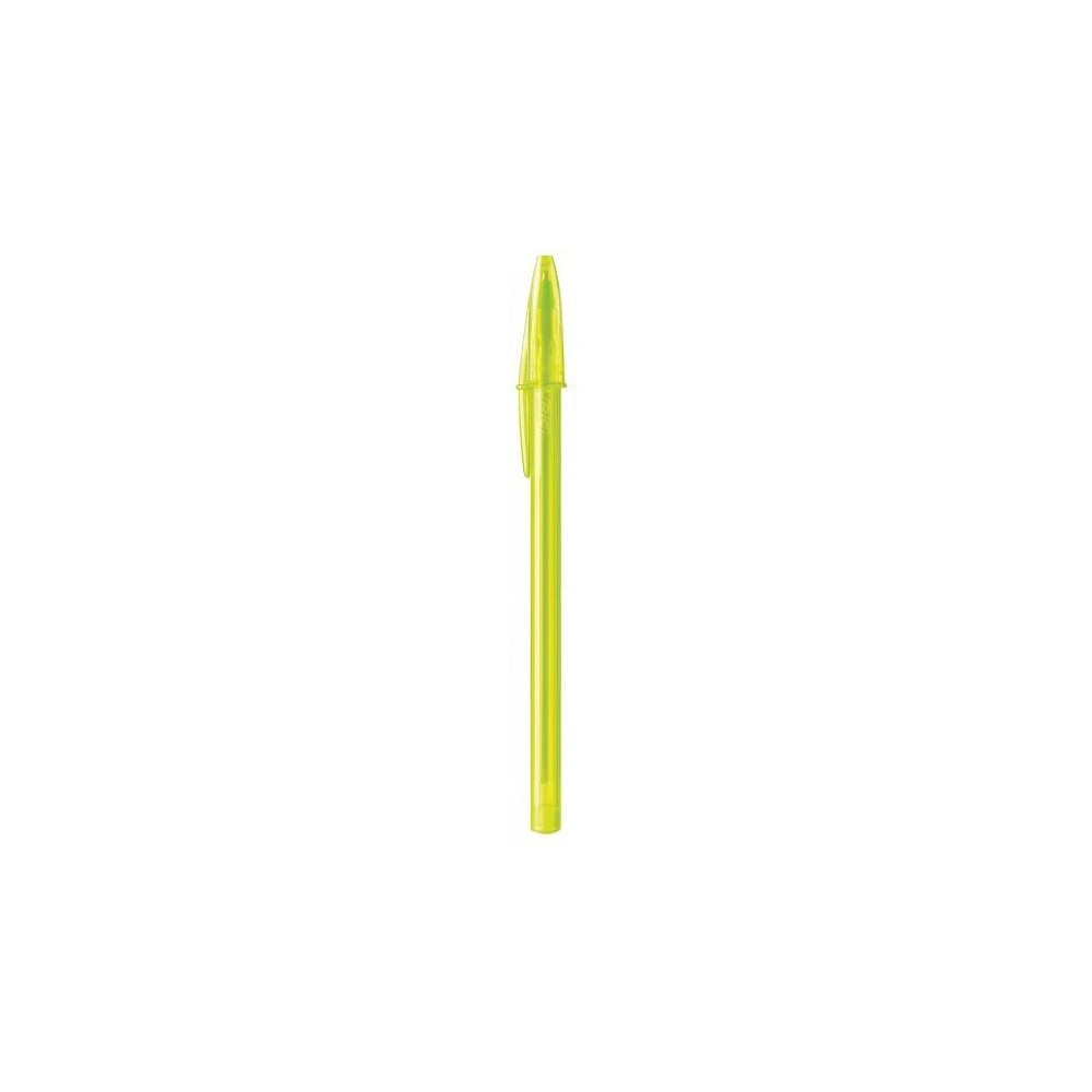 12x Stylos à bille BIC Cristal Fashion / Vert