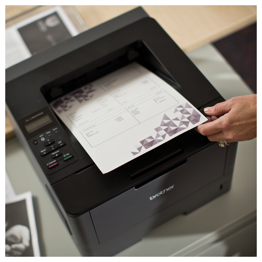 Imprimante Laser monochrome Brother HL-L5100DN / Recto-Verso / Réseau & USB