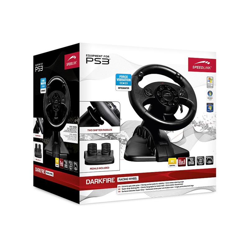 Volant SpeedLink PC/PS2/PS3